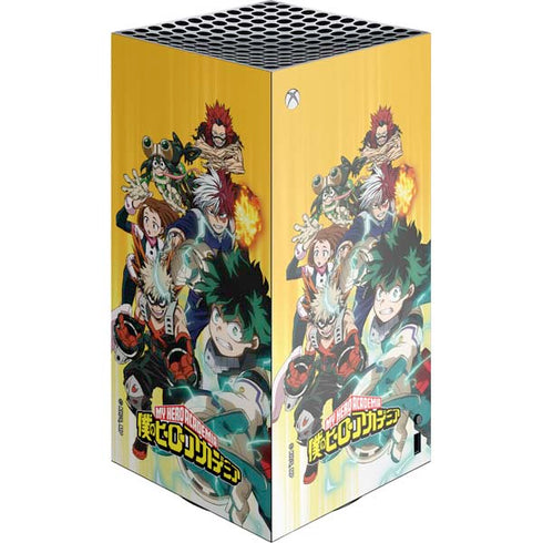 My Hero Academia Deku Squad Season 5 XBox Series X Digital Edition Console Skin